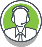 Green Customer Support Icon